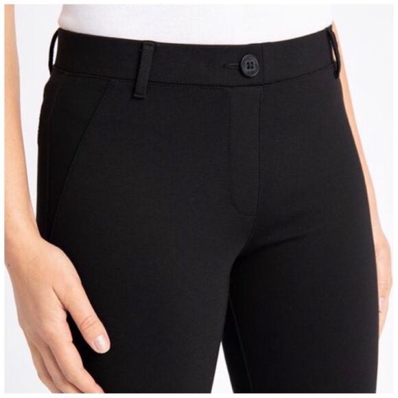Betabrand Black Ponte Pull On Stretch Pants Office Travel Comfort NEW Size XXL - Picture 11 of 14